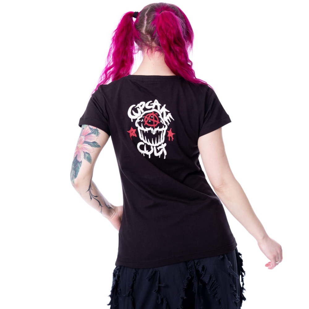 Cupcake Cult - Psycho Bat Ladies Tshirt - Black